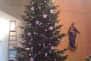 Christbaumständer Extraanfertigung für hohe Bäume