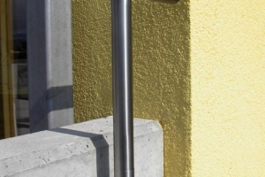Inoxhandlauf au Brüstung