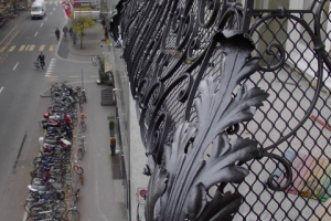 Schmiedeisenbalkongeländer