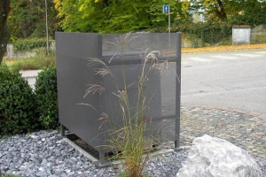 Sichtschutz für Container
