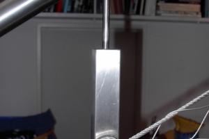 Treppengeländer mit Webnet Füllung