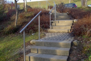 Inox-Treppenabsicherungen
